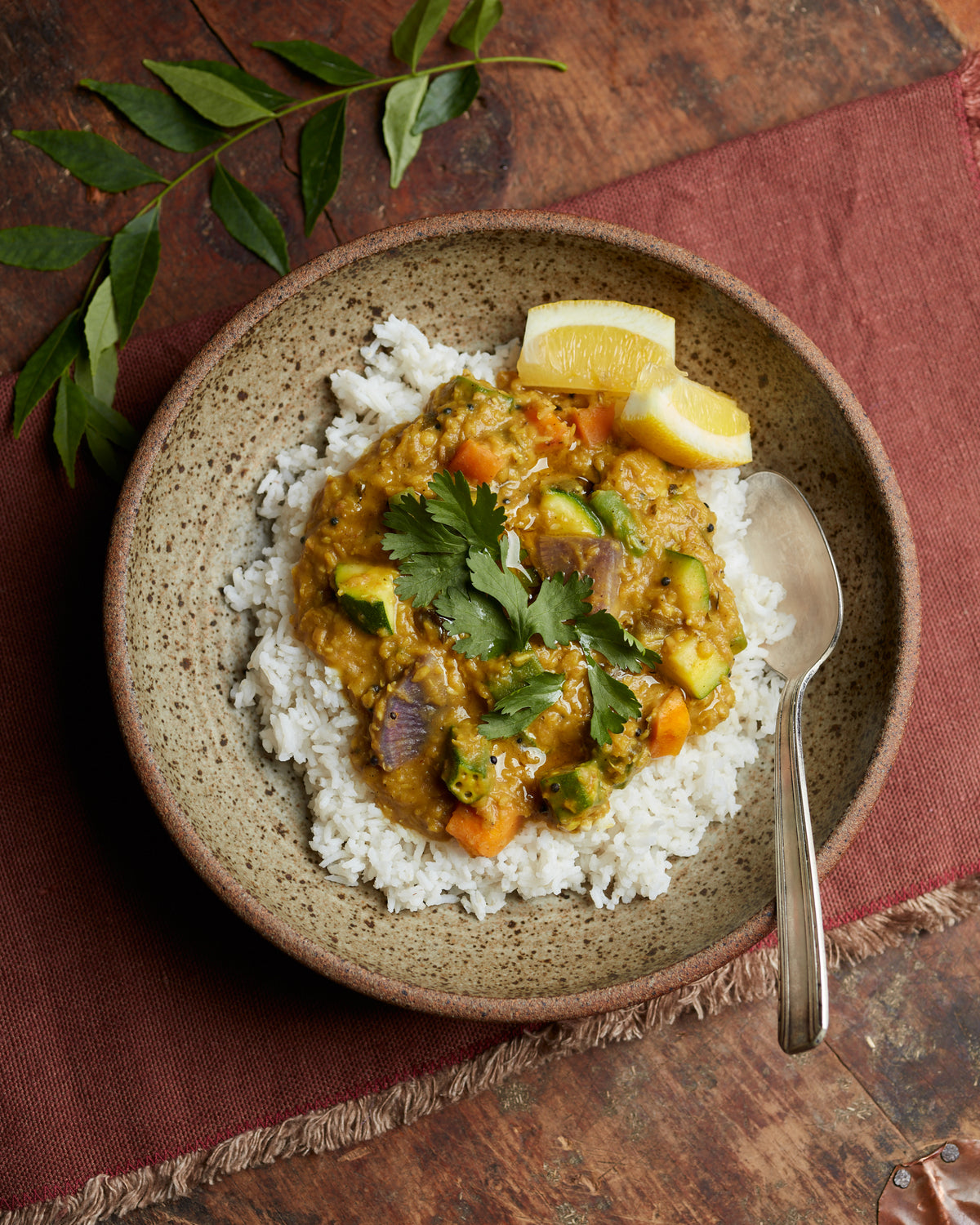 Red Lentil & Coconut Sambar